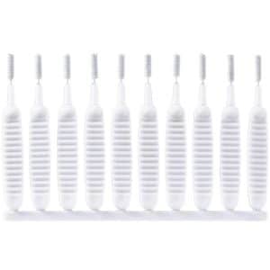 10-Pack Shower Hole Cleaning Brush - Anti-Blocking Tool for Bath, Multifunctional