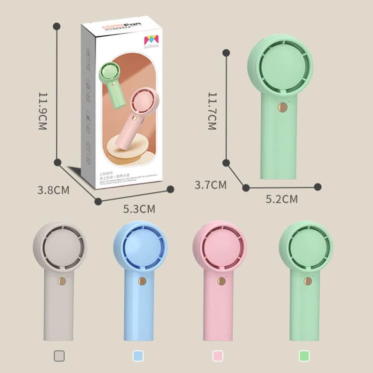 Turbo Mini Handheld Electric Fan | Portable USB Rechargeable Small Fan 2 Turbo Mini Handheld Electric Fan | Portable Usb Rechargeable Small Fan - Image 2