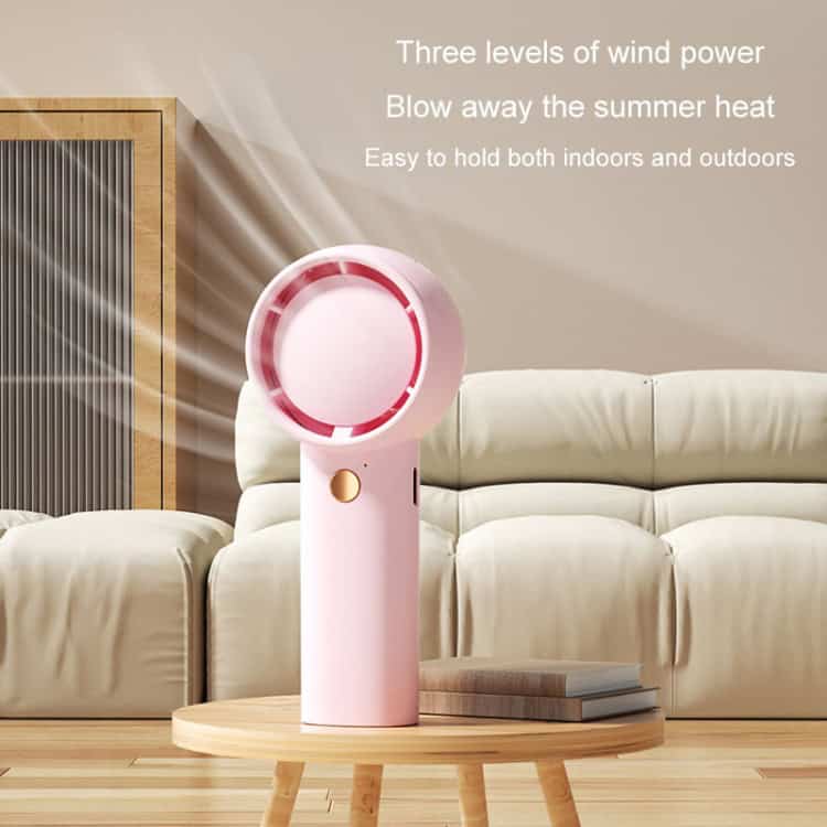 Turbo Mini Handheld Electric Fan | Portable USB Rechargeable Small Fan 6 Turbo Mini Handheld Electric Fan | Portable Usb Rechargeable Small Fan - Image 6