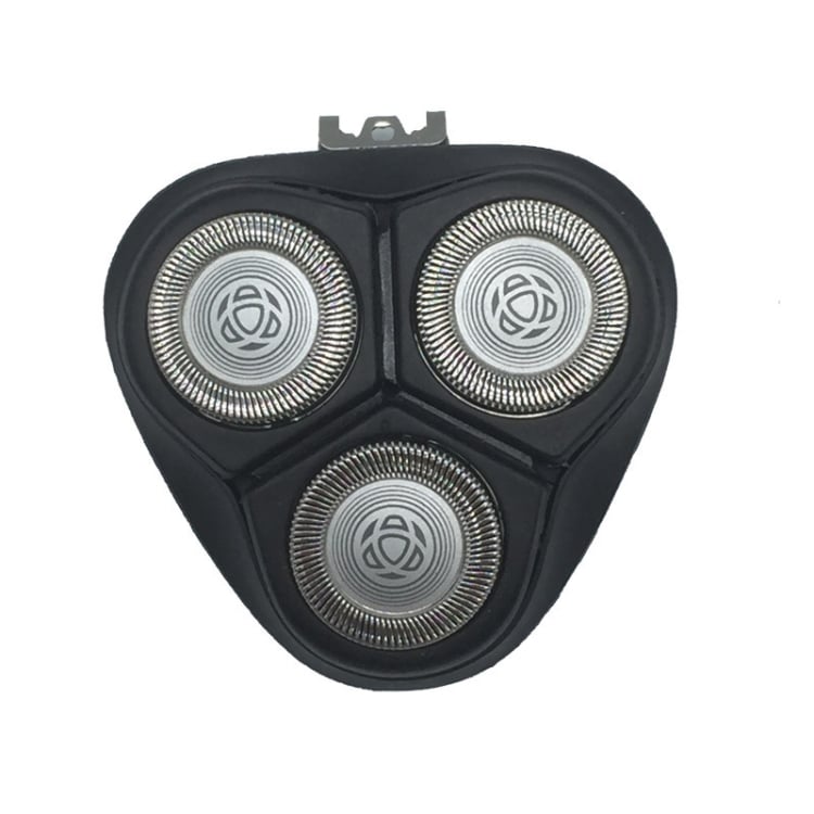 Premium Shaver Head Replacement for Philips S1015-S1333 Series 1 Replacement Shaver Head Featuring Three Circular Blades Arranged In A Triangular Layout.