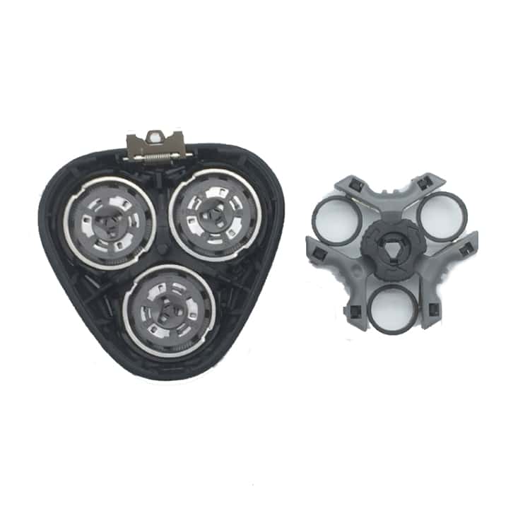 Premium Shaver Head Replacement for Philips S1015-S1333 Series 3 Replacement Shaver Head With Three Circular Blades And A Plastic Casing For An Electric Razor.