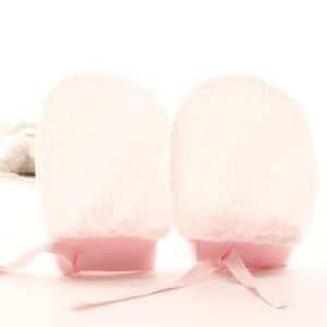 Breathable Mesh Newborn Anti-Scratch Mittens - Adjustable Elastic Gloves