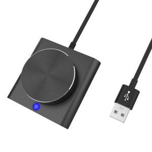 Enhanced USB Multimedia Volume Control Speaker Switch - Simplify Audio Adjustment