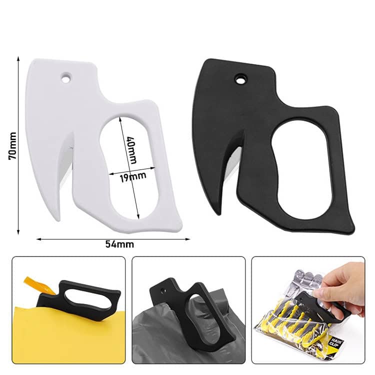 2pcs Stainless Steel Letter Openers - Versatile Paper Cutting Blades 2 Flexible Plastic Scraper For Plastic, Paint, And Wallpaper Removal, With Ergonomic Grip And Durable Design For Home Improvement And Renovation Projects. Suitable For Wall, Wallpaper, And Paint Scraping Tasks.