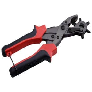 6-Hole Multifunctional Leather Belt Puncher for Belts, Cards, Paper, Fabric