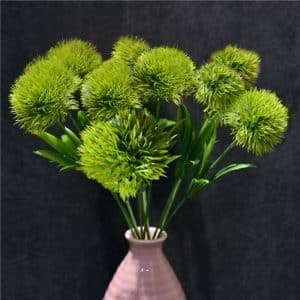 10-Piece Dandelion Artificial Flowers Set for Wedding & Home Decor