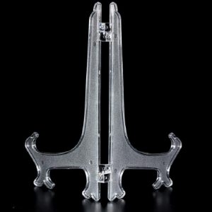 10 PCS Transparent Plastic Frame Holders - Display your photos & art elegantly