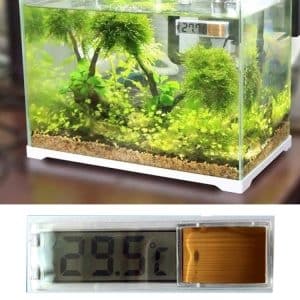 LCD 3D Digital Fish Tank Thermometer - Accurate Temperature Readings