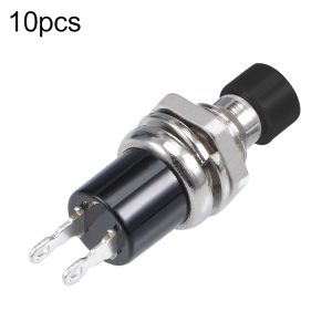 10 PCS 7mm Multicolor Momentary Push Button Switch - 2 Pins