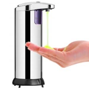 250ML Stainless Steel Automatic Soap Dispenser with Infrared Sensor