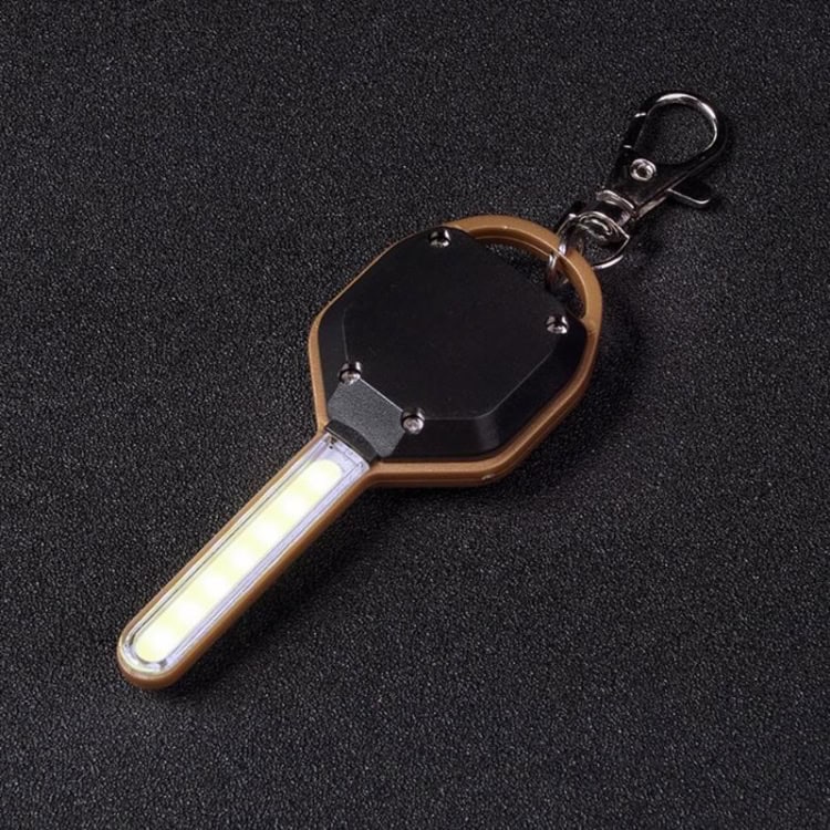 Portable Mini LED Flashlight Keychain - Set of 2 for Outdoor Use 6 Small Led Flashlight With Keychain, Compact Portable Light For Emergencies And Outdoor Activities.