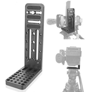 Anti-slip camera rig accessories plate for stable mounting and precise adjustments. Suitable for professional video and photography equipment setups. Durable, versatile, and easy to install.
