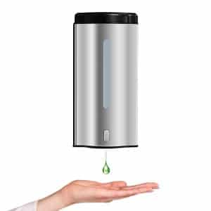 600ML Stainless Steel Automatic Soap Dispenser - Hands-Free Operation