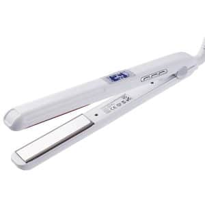 RUCHA Ultrasonic Infrared Hair Straightener with LCD Display • Adjust Iron