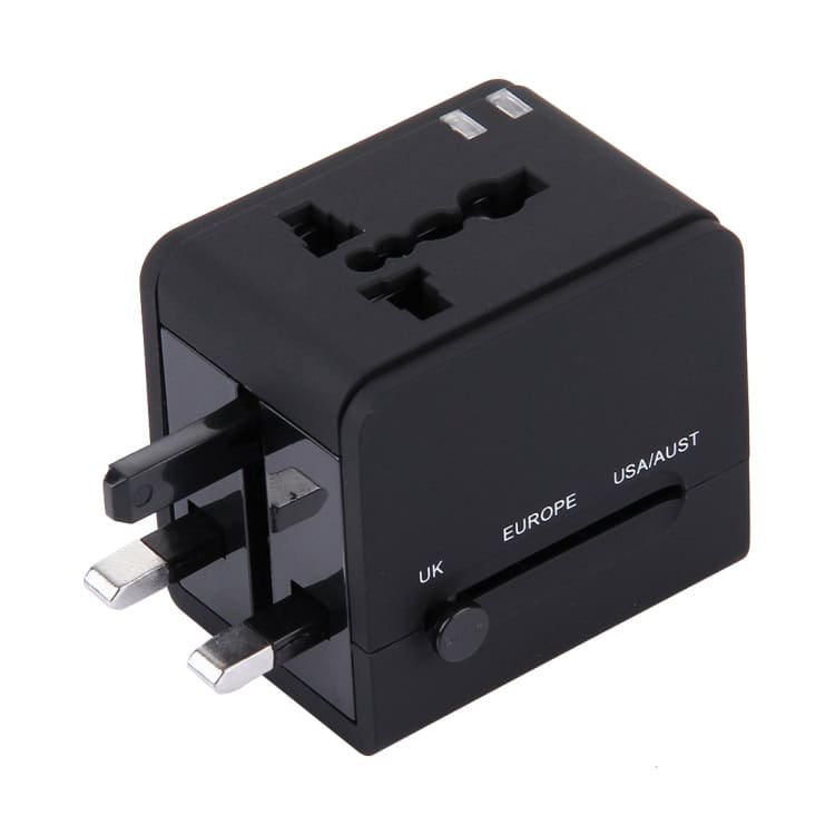 5V 2.1A Dual USB Power Charger Adapter, UK / EU / US / AU Plug (Black) 5 5V 2.1A Dual Usb Power Charger Adapter, Uk / Eu / Us / Au Plug (Black) - Image 5