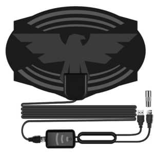 Ultimate 4K HDTV Antenna 150-Mile Range - Amplified Signal with 25dB Gain