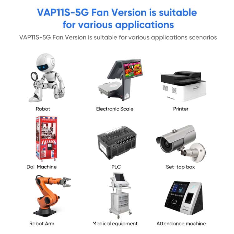 VONETS VAP11S-5G Mini WiFi Repeater - 900Mbps, 2 Antennas & Fan 9 Vonets Vap11S-5G Mini Wifi Repeater - 900Mbps, 2 Antennas &Amp; Fan - Image 9