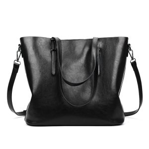 Chic PU Shoulder Bag: Stylish Ladies Handbag & Messenger Bag Combo