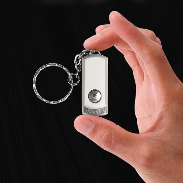 Creative 8GB MicroDrive USB 2.0 Metal U Disk with Keychain 5 Small Portable Led Flashlight Keychain, Compact And Practical For Everyday Carry, Ideal For Emergencies And Outdoor Activities, Featuring Bright Illumination And Durable Design.