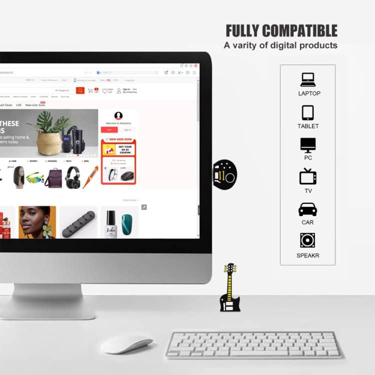 Innovative 4GB USB 2.0 Triangle Guitar U Disk - For Music Enthusiasts 6 Affordable Digital Products Marketplace On Syndmart Featuring Laptops, Tablets, Pcs, Tvs, Cars, And Speakers For All Tech Needs.