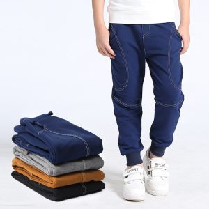 Comfortable casual jogger pants with contrast stitching, suitable for travel, leisure, or sports activities. Available in various colors, crafted for style and comfort.