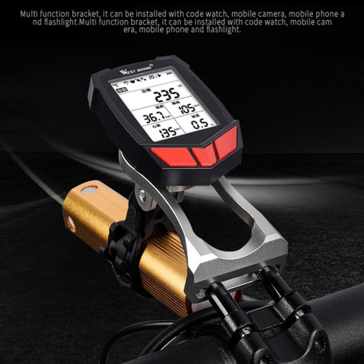 Mountain Bike Seat Extension Bracket Light Stand - Bike Code Table Essential 7 Multi-Function Bicycle Handlebar Mount For Code Watch, Mobile Camera, Phone, And Flashlight, Providing Versatile Mounting Options For Cycling Safety And Convenience.