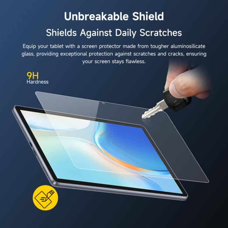 Ulefone Tab W10 10.1" Octa Core Android 14 Tablet PC, EU Plug - WiFi Enabled 14 9H Hardness Screen Protector For Tablets, Scratch-Resistant And Durable Aluminum Silicate Glass, Protects Against Daily Scratches And Cracks, Ensuring A Flawless Display.