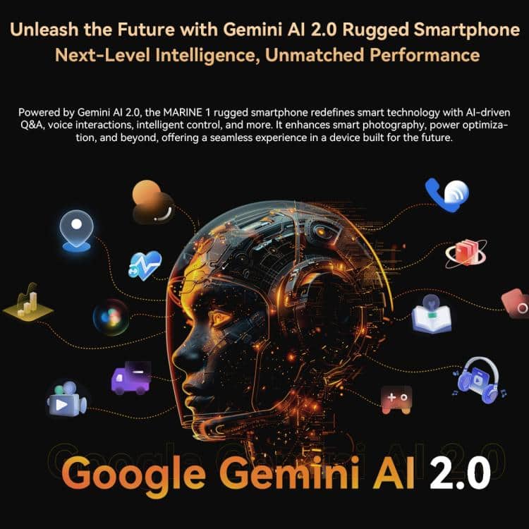 Blackview Oscal Marine 1: 6.56" Android 15, Octa Core, 4G NFC, OTG, 4GB+128GB 9 Ai-Powered Rugged Smartphone With Gemini Ai 2.0, Offering Next-Level Intelligence, Seamless Performance, Enhanced Smart Photography, And Optimized Power Management For Futuristic Mobile Experience.