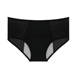 Black Men'S Briefs With Mesh Panels, Comfortable And Breathable Underwear For Everyday Wear. Ideal For Style And Comfort, Perfect For Active Lifestyles And Casual Attire.