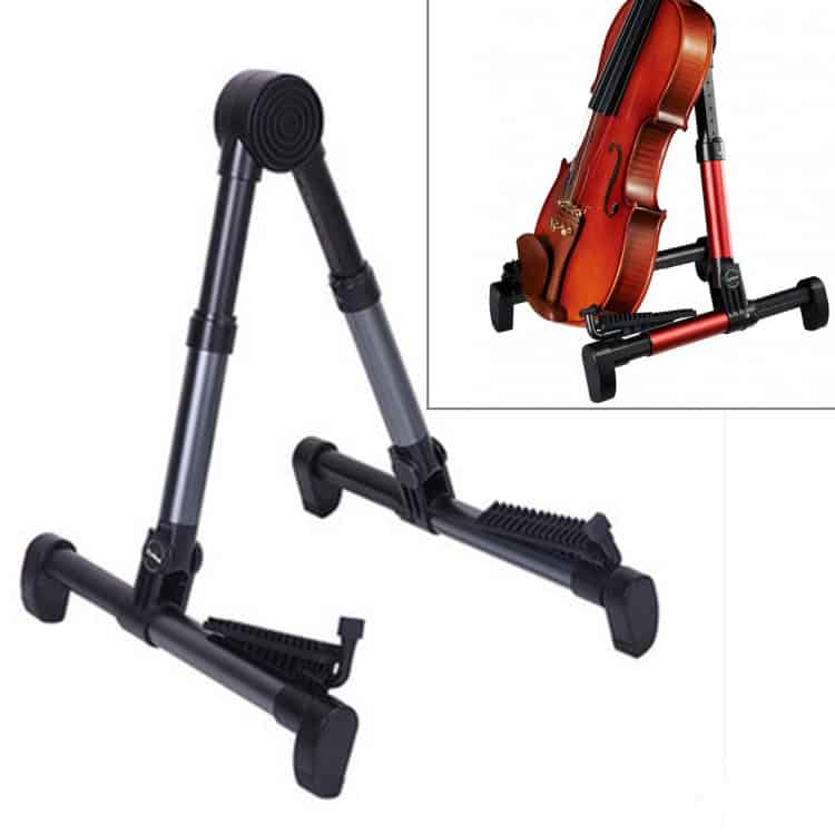 Foldable Vertical Musical Instrument Stand - Guitar, Violin, Ukulele Bracket 1 A Portable, Adjustable Music Stand With Foldable Design Ideal For Sheet Music, Textbooks, Or Tablets, Perfect For Musicians, Students, And Professionals.