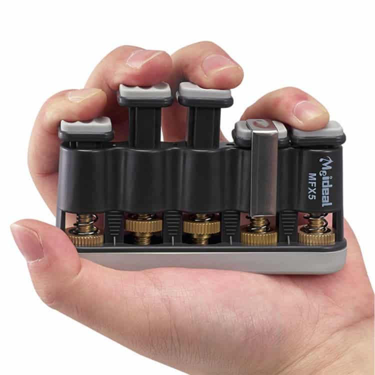 Adjustable Finger Palm Exerciser for Guitar & Piano, Multi-finger Tensioner 4 Precision Screwdriver Set With Interchangeable Bits For Electronics Repair And Diy Projects. Compact, Versatile, And Easy To Use For Smartphone, Laptop, And Gadget Maintenance.