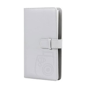 Premium white phone wallet case with magnetic strap, compatible with smartphones, designed for style and protection. Suitable for everyday use and outdoor activities.
