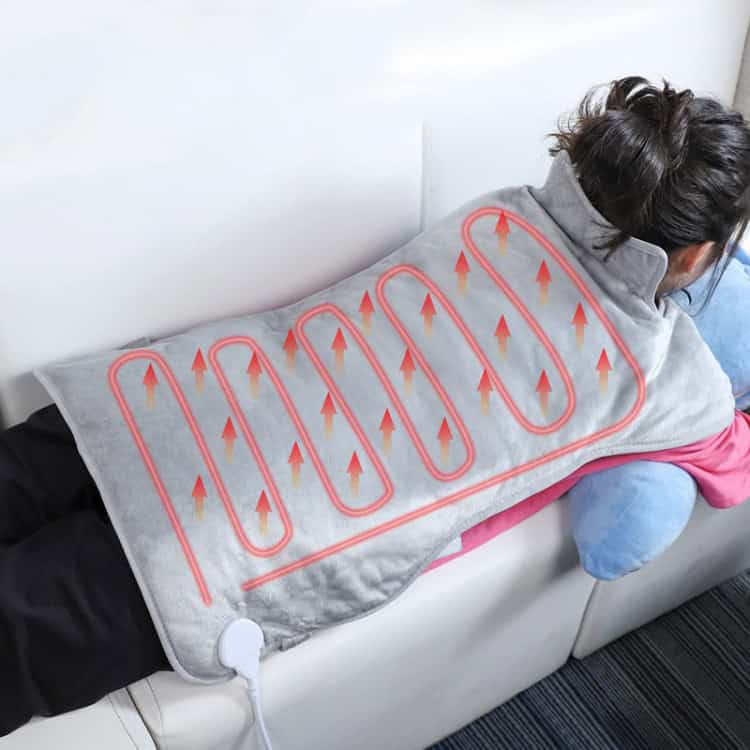 CozyHeat Electric Heated Shoulder & Neck Guards - Ultimate Comfort-Warmth 6 Warm Electric Heated Blanket With Infrared Heating System, Relaxes Sore Muscles, Improves Blood Circulation, And Provides Comfort. Perfect For Home, Office, Or Travel Use.
