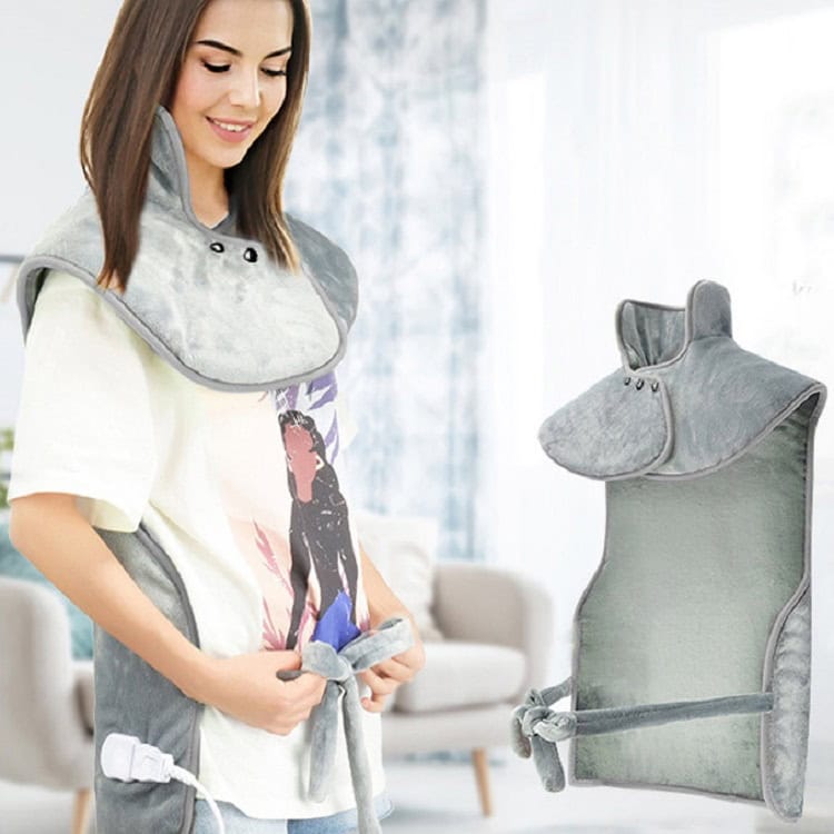 CozyHeat Electric Heated Shoulder & Neck Guards - Ultimate Comfort-Warmth 7 Cooling Neck And Shoulder Wrap For Relaxation And Pain Relief, With Adjustable Straps And Soft Fabric, Designed For Comfort During Heat Therapy And Stress Reduction.