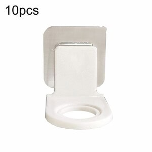 Toilet seat covers, disposable hygiene products for public restrooms, hygienic and sanitary solutions, effective for maintaining cleanliness, bulk pack of 10 pieces.