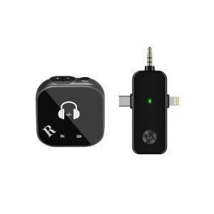 Wireless hearing aid and audio transmitter set for enhanced sound quality in hearing aids and communication devices.