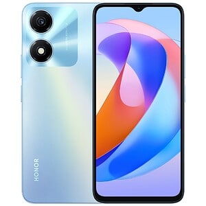 Honor smartphone with dual camera and vibrant display, modern mobile device for everyday use, featuring sleek design and advanced technology for optimal communication and photo quality.