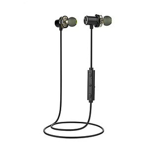 1. Wireless Bluetooth earphones with in-line control and ergonomic design for superior sound quality and comfort.