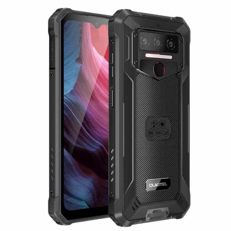 Oukitel WP23 Plus: Rugged 6.52" 8GB+256GB Android 14.0 NFC Octa-core 4G Phone 2 Oukitel Rugged Smartphone With Dual Rear Cameras And A Textured Back Design For Enhanced Grip And Durability.