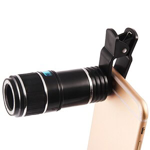High-quality smartphone telescope attachment for mobile photography and zoom imaging.