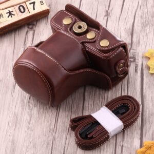 Canon EOS M10 Full Body PU Leather Case with Strap - Protection & Style