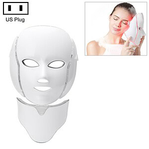 Hypoallergenic LED light therapy facial mask for skincare, Acne, Anti-aging, and skin rejuvenation, with comfortable fit. Perfect for home and professional use.