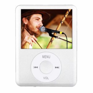 1.8" TFT Screen MP4 Player with TF Card Slot - Recorder, FM Radio, E-Book, Calendar