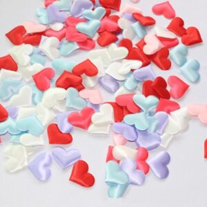 100pcs 3.5cm Love Hand Throw Flower Wedding Decoration Fake Petals
