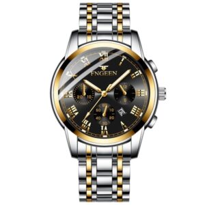 FNGEEN 4006 Men's Automatic Watch - Waterproof & Quartz Blend